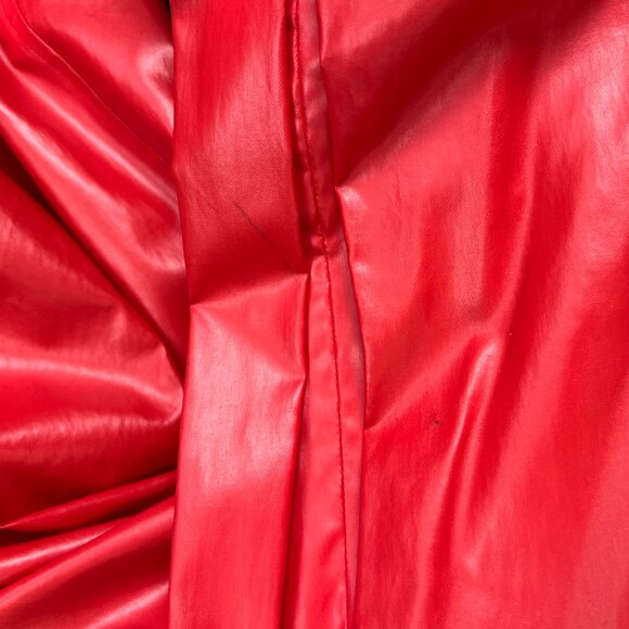 Vintage Long Rain Jacket Trench Coat Duster Oversized Maxi Scandinavian Raincoat - Picture 11 of 12